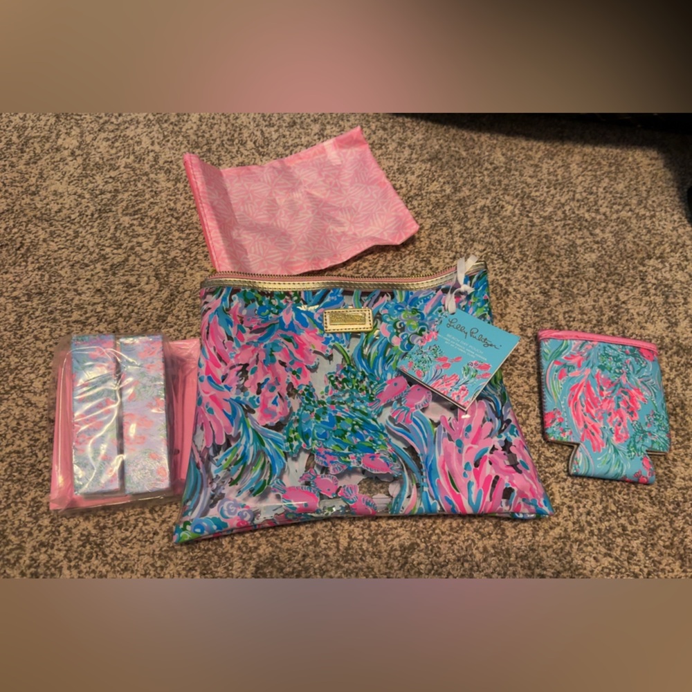 NWT Lilly Pultizer Pool Kit